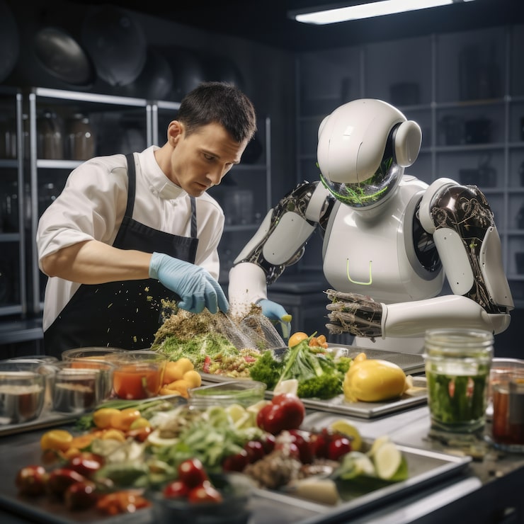 Ai kitchen robot
